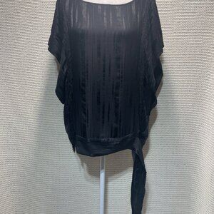 BCBGMAXAZRIA Beaded Fringe Top Women's